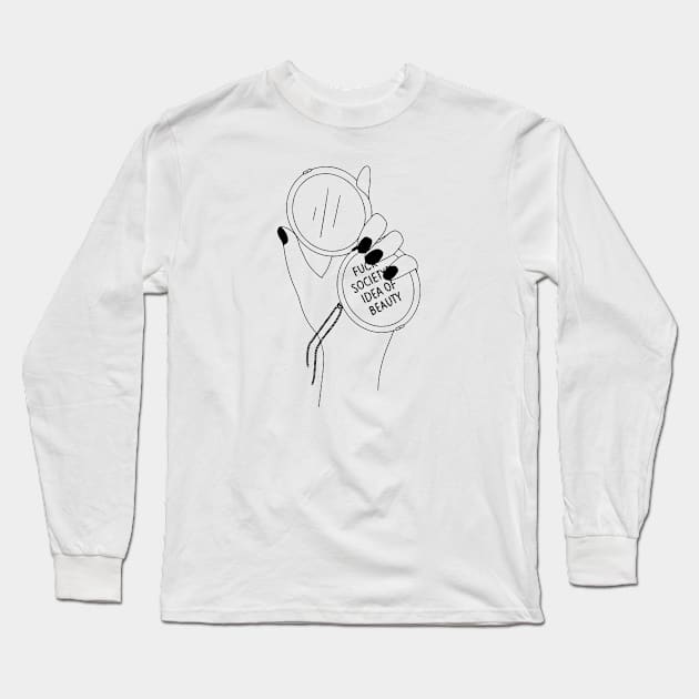 Fck society Long Sleeve T-Shirt by obvliz